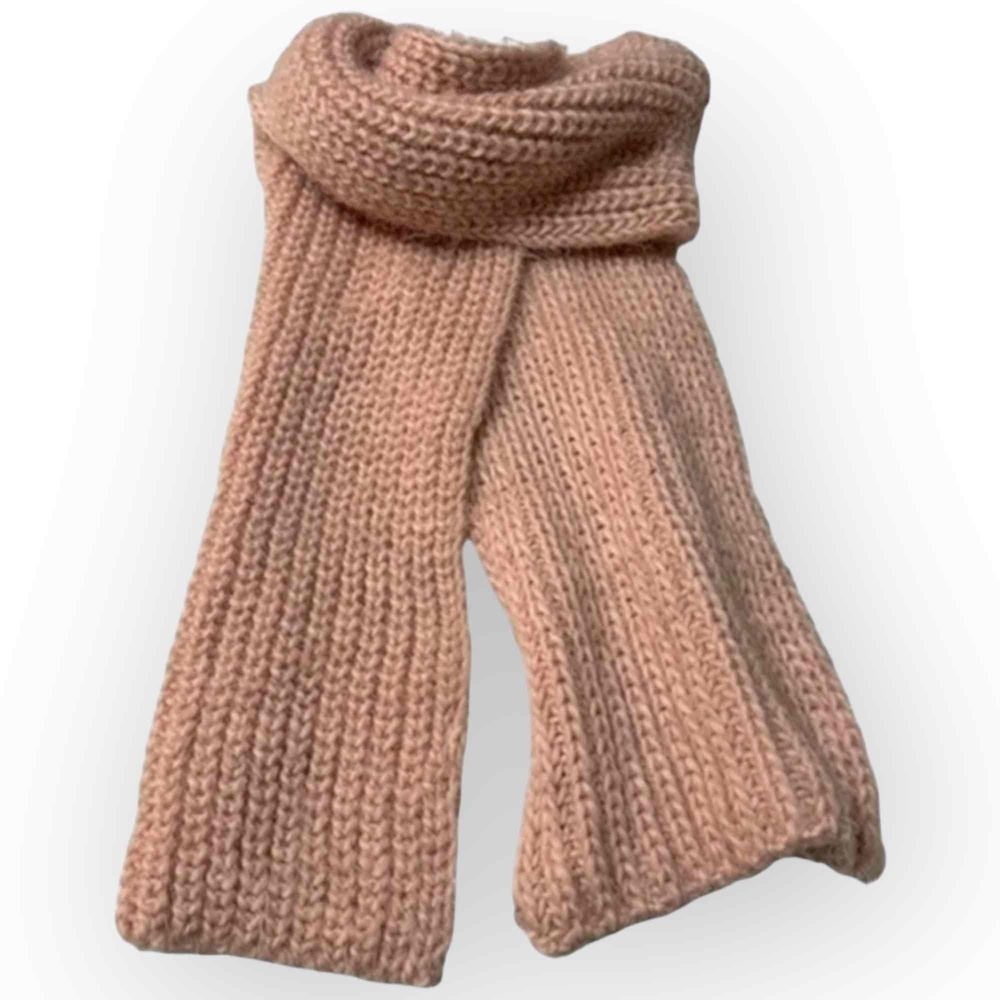 Rue21 Baby Pink Woven Open Knit Scarf - Delicate Elegance 0779